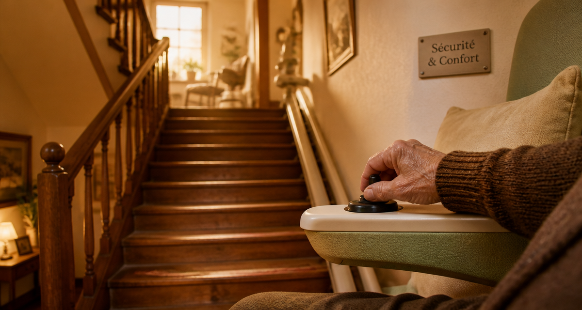 comparatif monte escalier moderne sécurité ergonomie