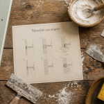 Reboucher saignée placo sur établi avec outils