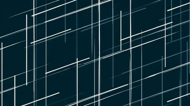 Abstract grid pattern representing structural foundations