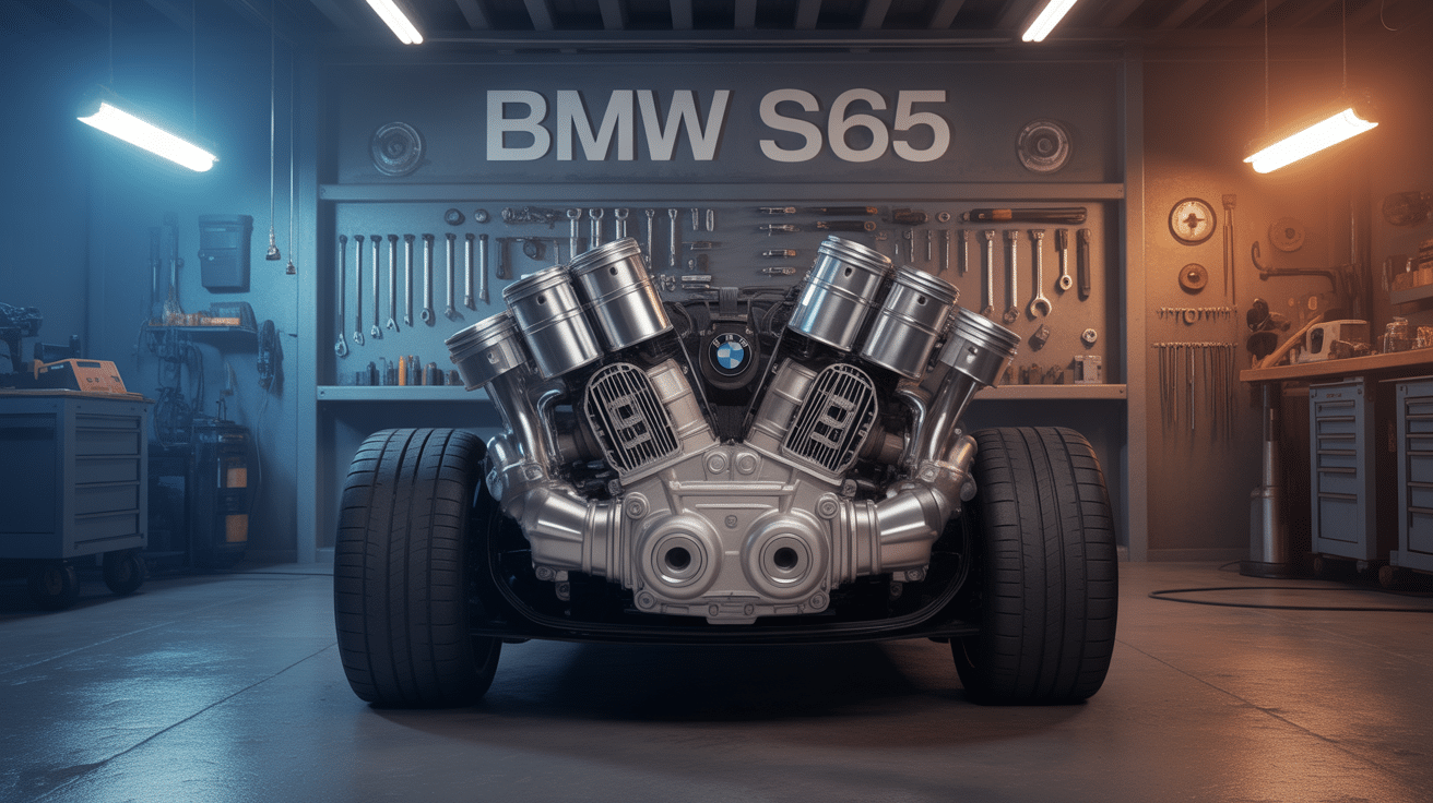 bmw s65 moteur v8 coupe technique