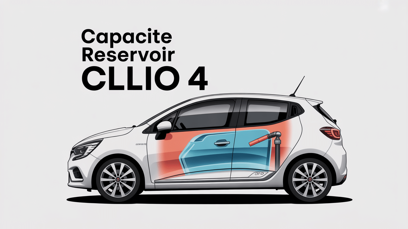 illustration capacité reservoir clio 4 coupe jauge