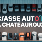 casse auto chateauroux vue aerienne stylisee