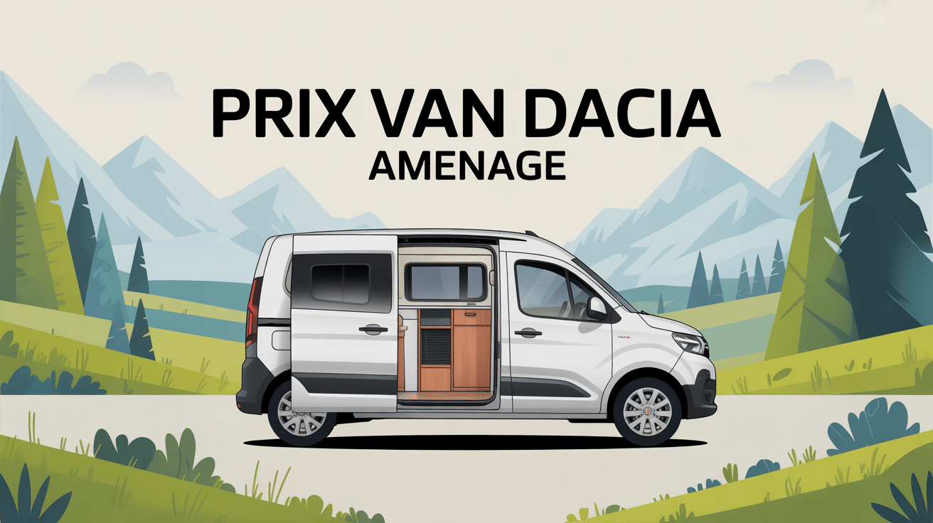 dacia van aménagé prix vue montagne
