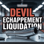 échappement devil liquidation sur établi mécanique