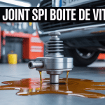 Fuite joint spi boite de vitesse sur sol garage