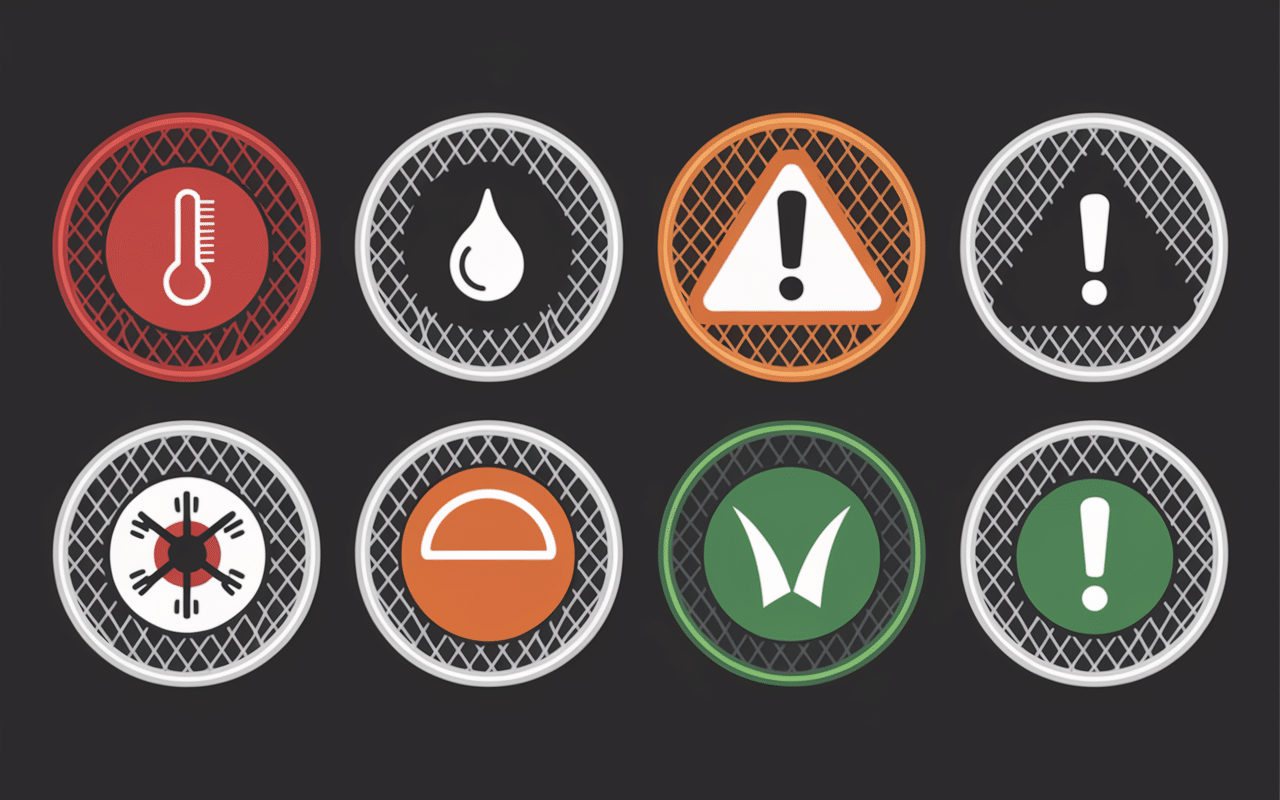 Différents voyant tableau de bord Peugeot 3008