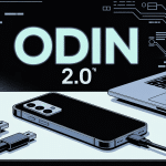 interface odin 2.0 avec smartphone connecté pc