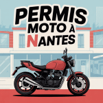 illustration permis moto nantes auto ecole
