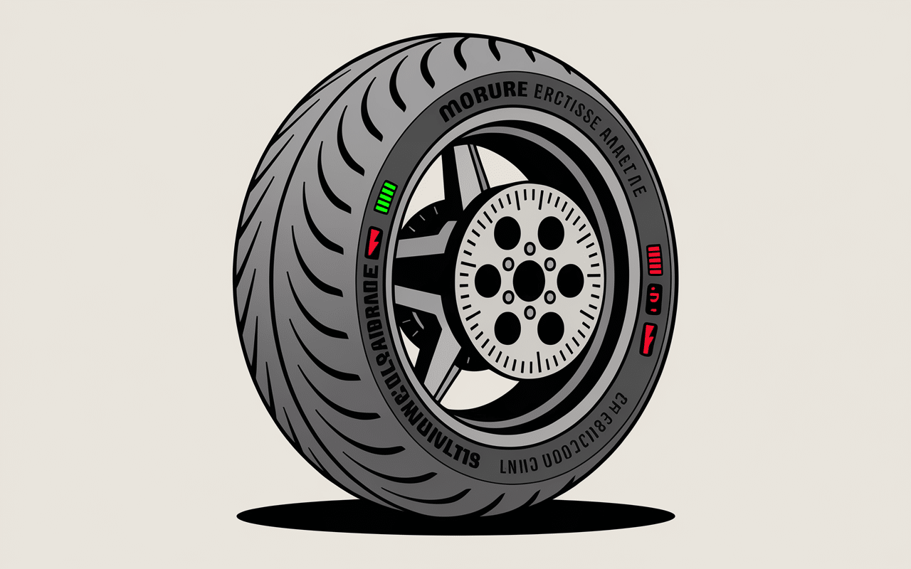 pression pneu mt07 controle jauge