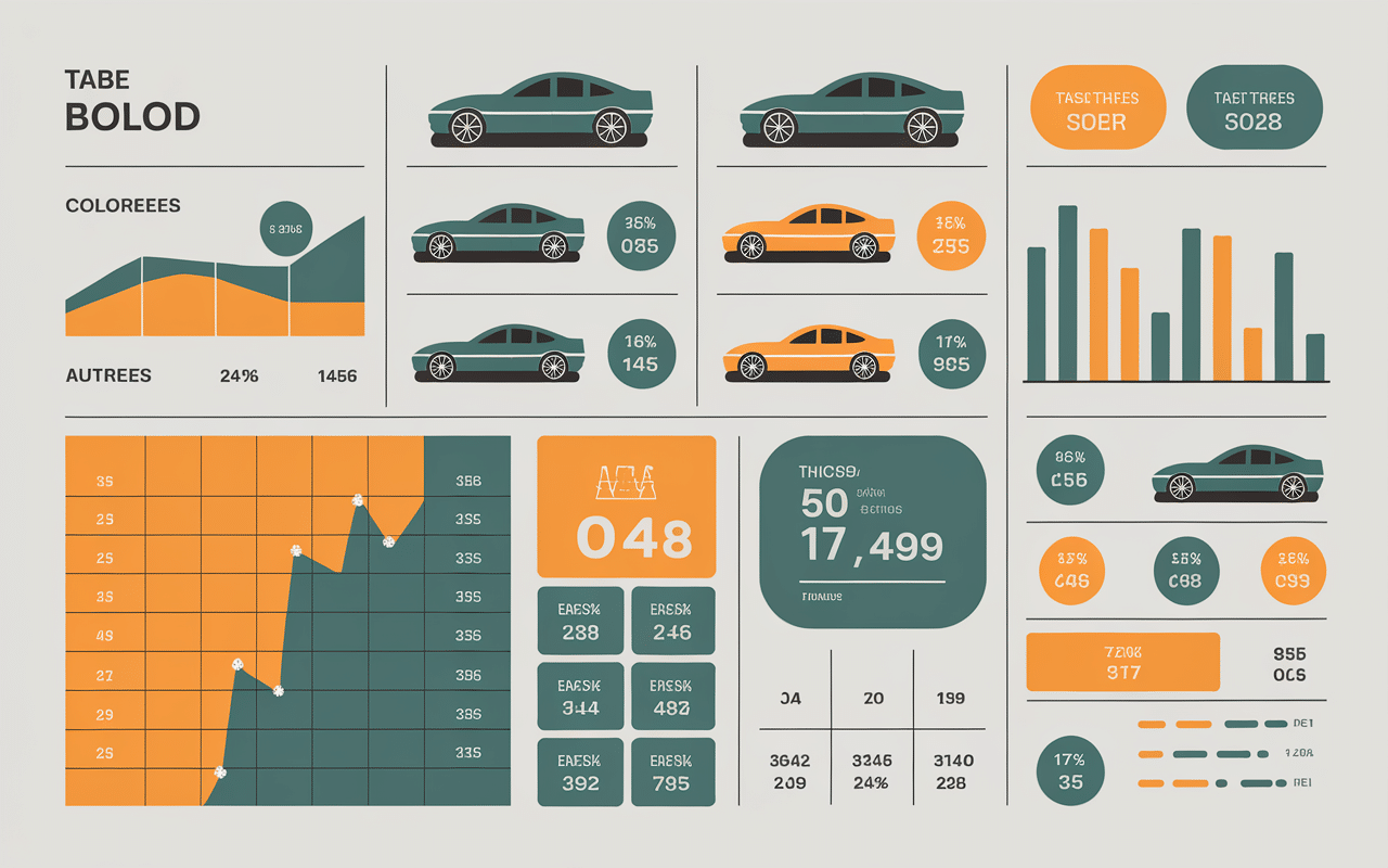 tableau suivi entretien véhicule excel gratuit colonnes et graphiques