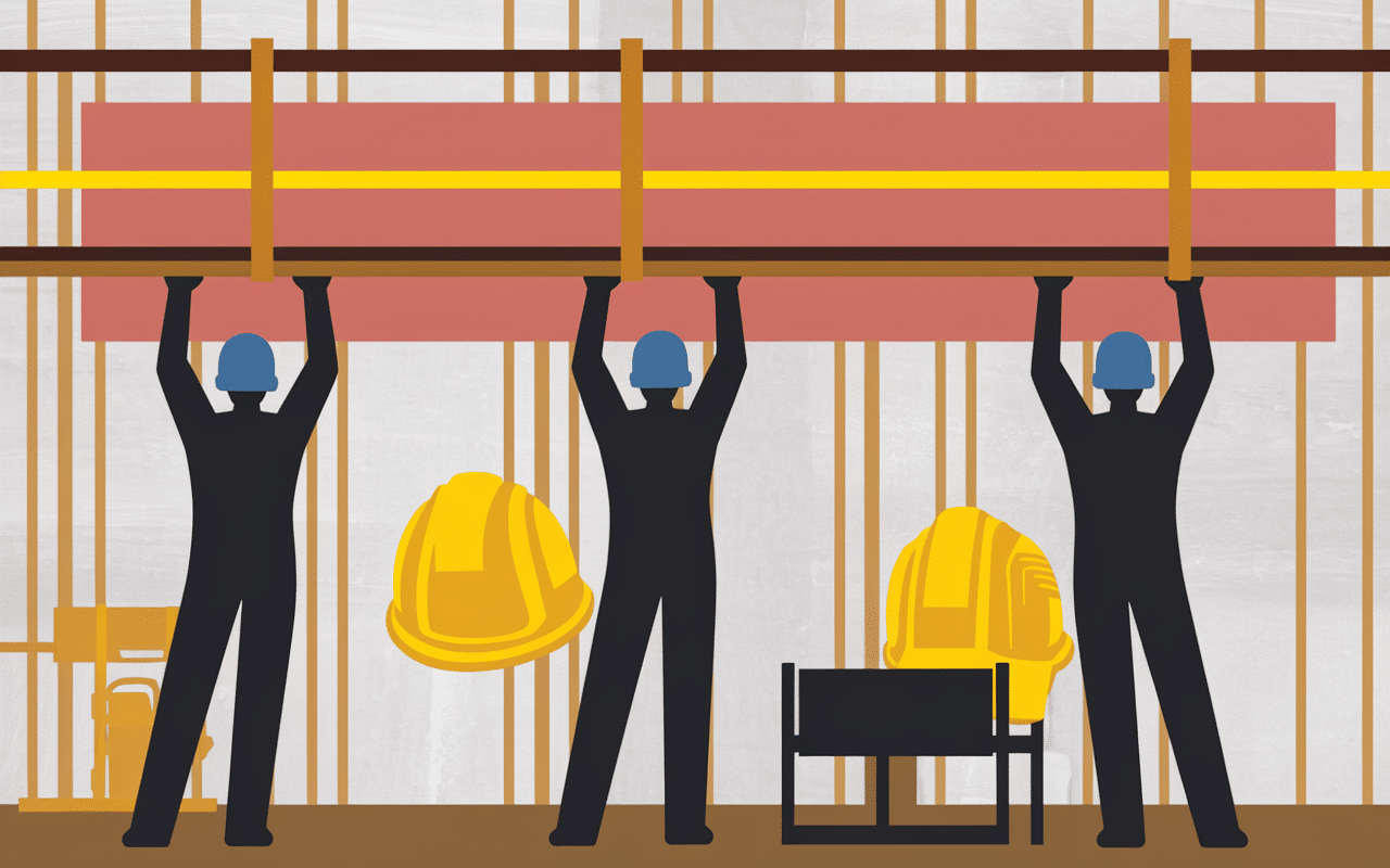 Véga Missyl installation panneaux polystyrène combles