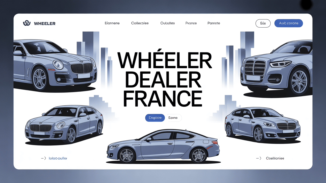 wheeler dealer france annonce voiture à vendre visuel plateforme