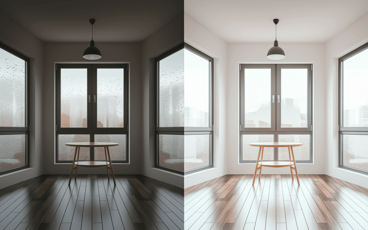 Aeration fourgon sans percer comparaison intérieur ventilé