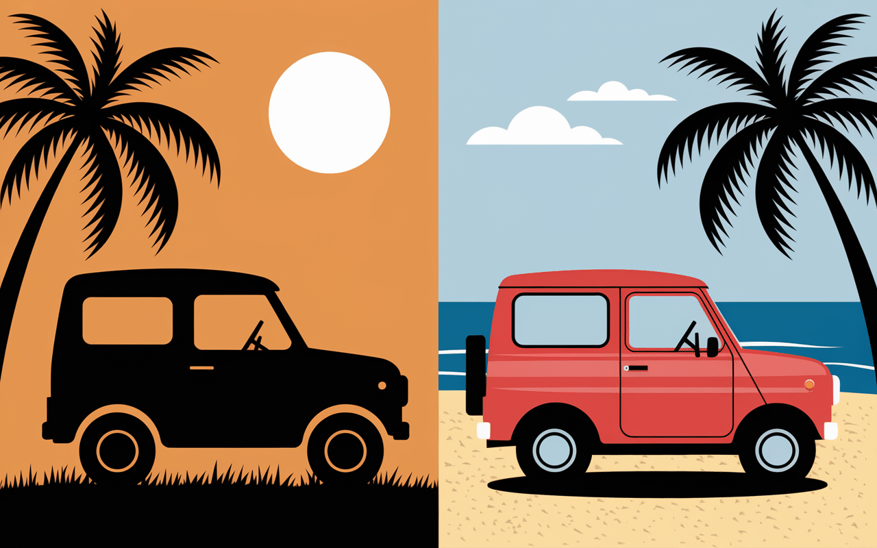 mini cooper moke évolution véhicule militaire loisirs rétro