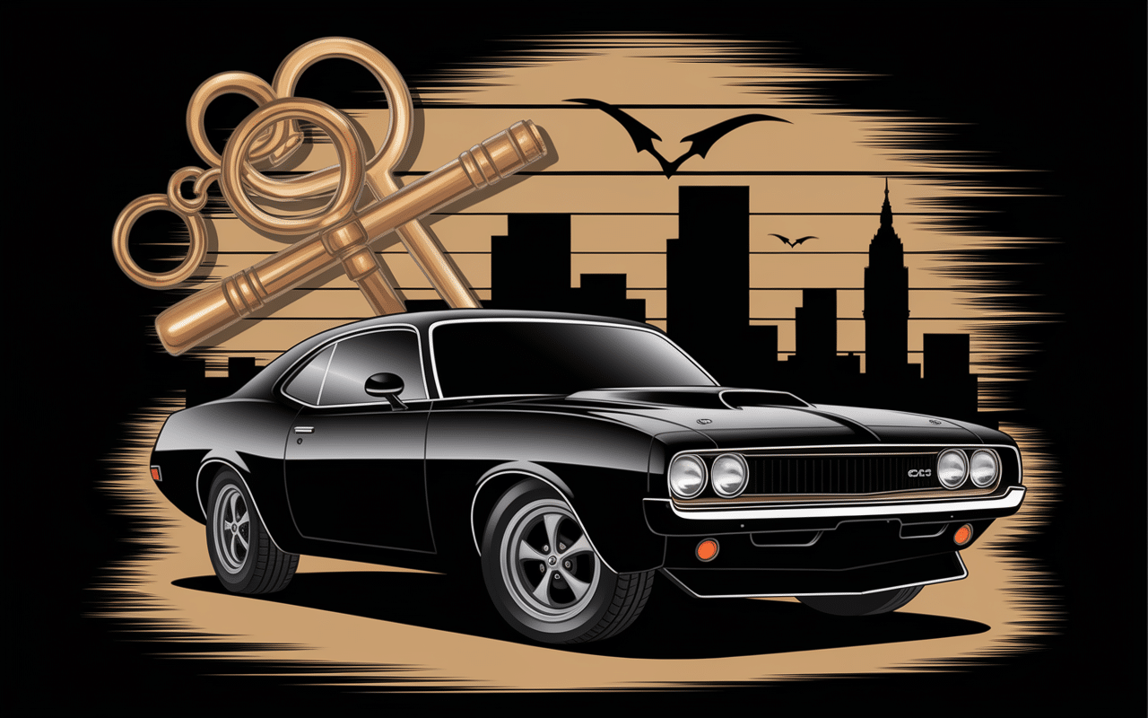 mustang in john wick muscle car éléments symboliques