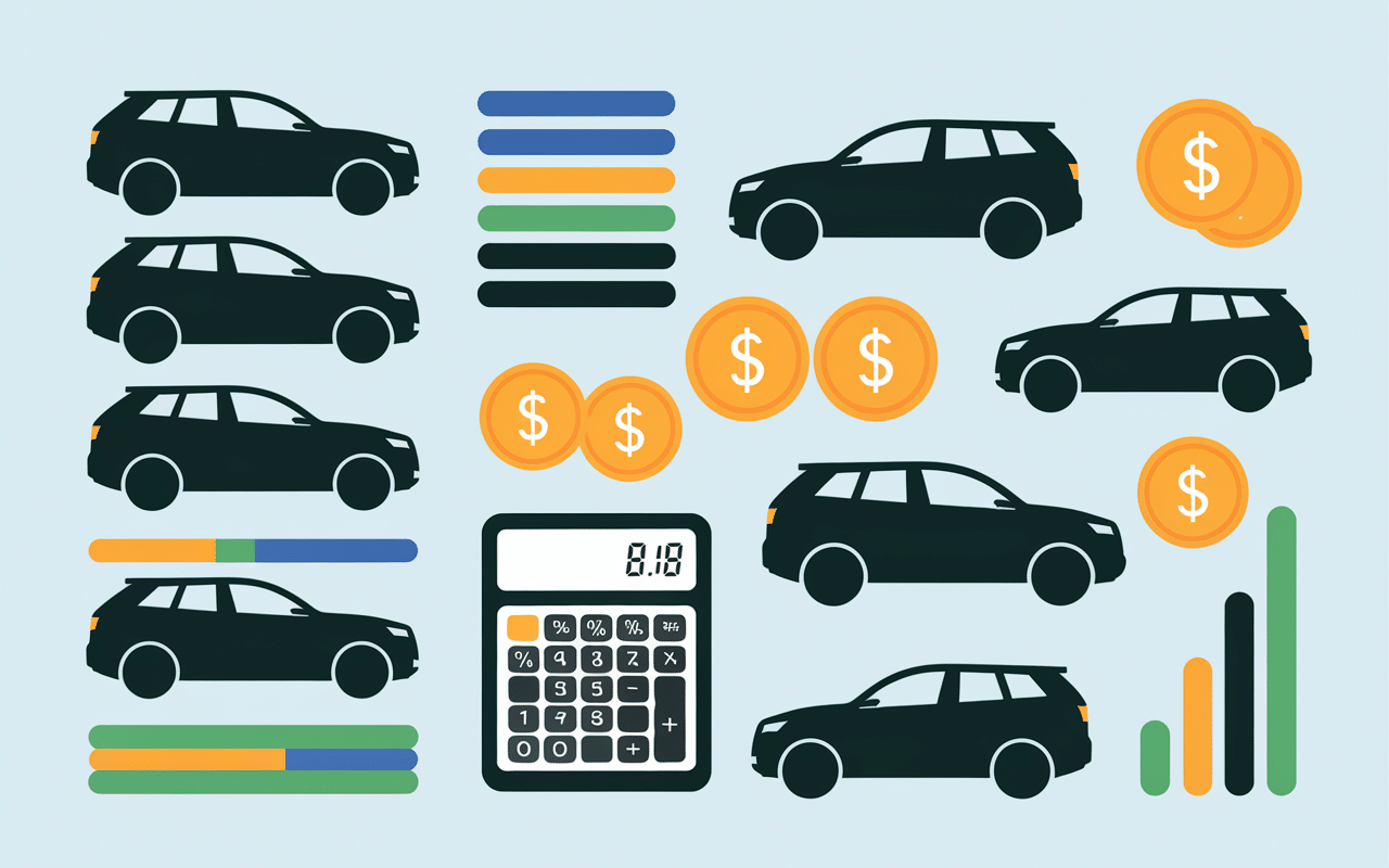 Tableau comparatif prix d'un leasing voiture