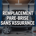 prix remplacement pare brise sans assurance, atelier et pare-brise cassé