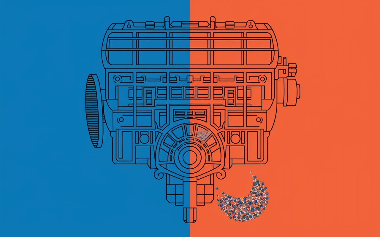 Illustration circuit vis d'air carburateur