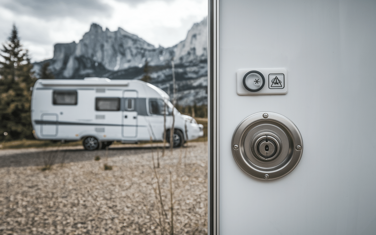 serrure camping-car fiat ducato sécurité parking