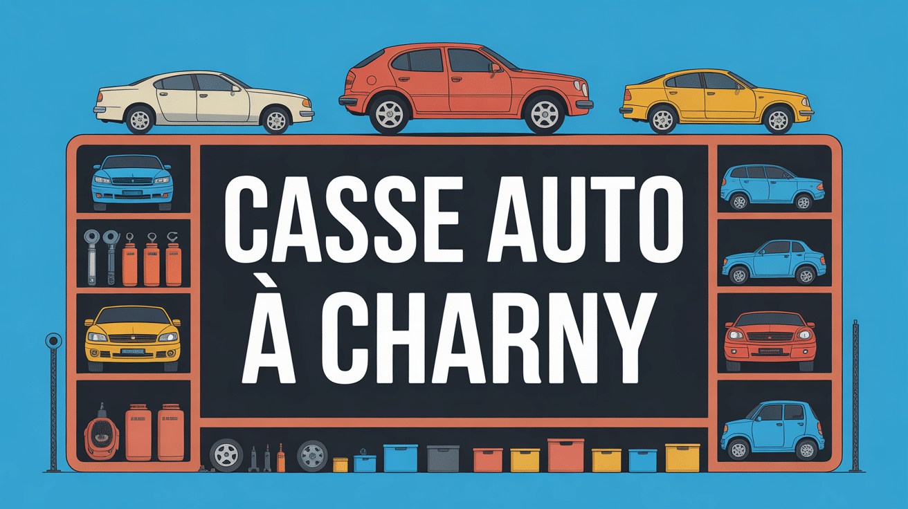 Charny casse auto vue générale