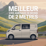 Meilleur van aménagé moins de 2m blanc paysage naturel