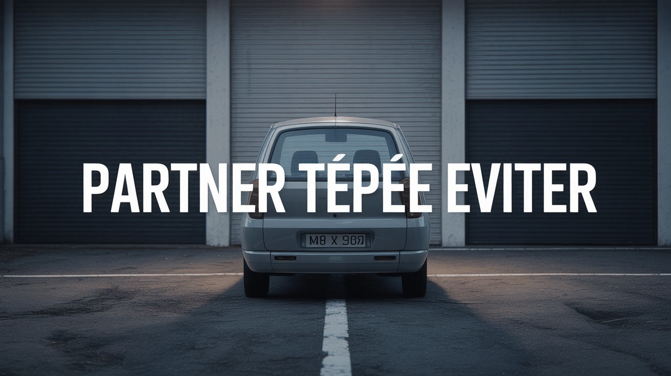 peugeot partner tepee à éviter rouille rayures garage