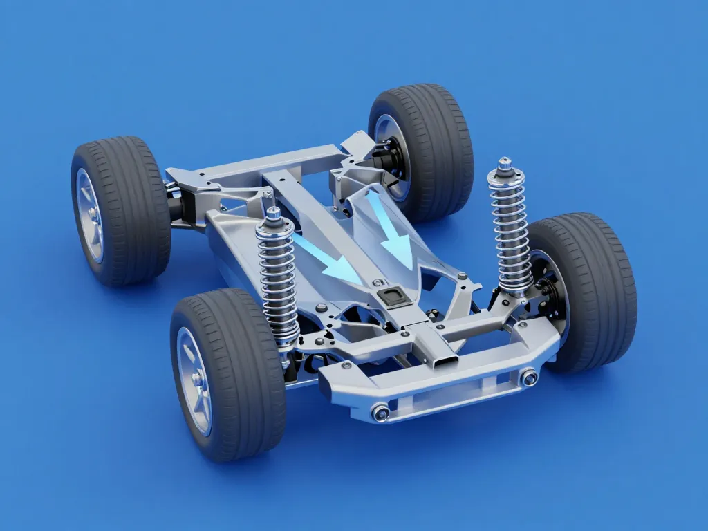 diagramme barre anti rapprochement rigidité train avant