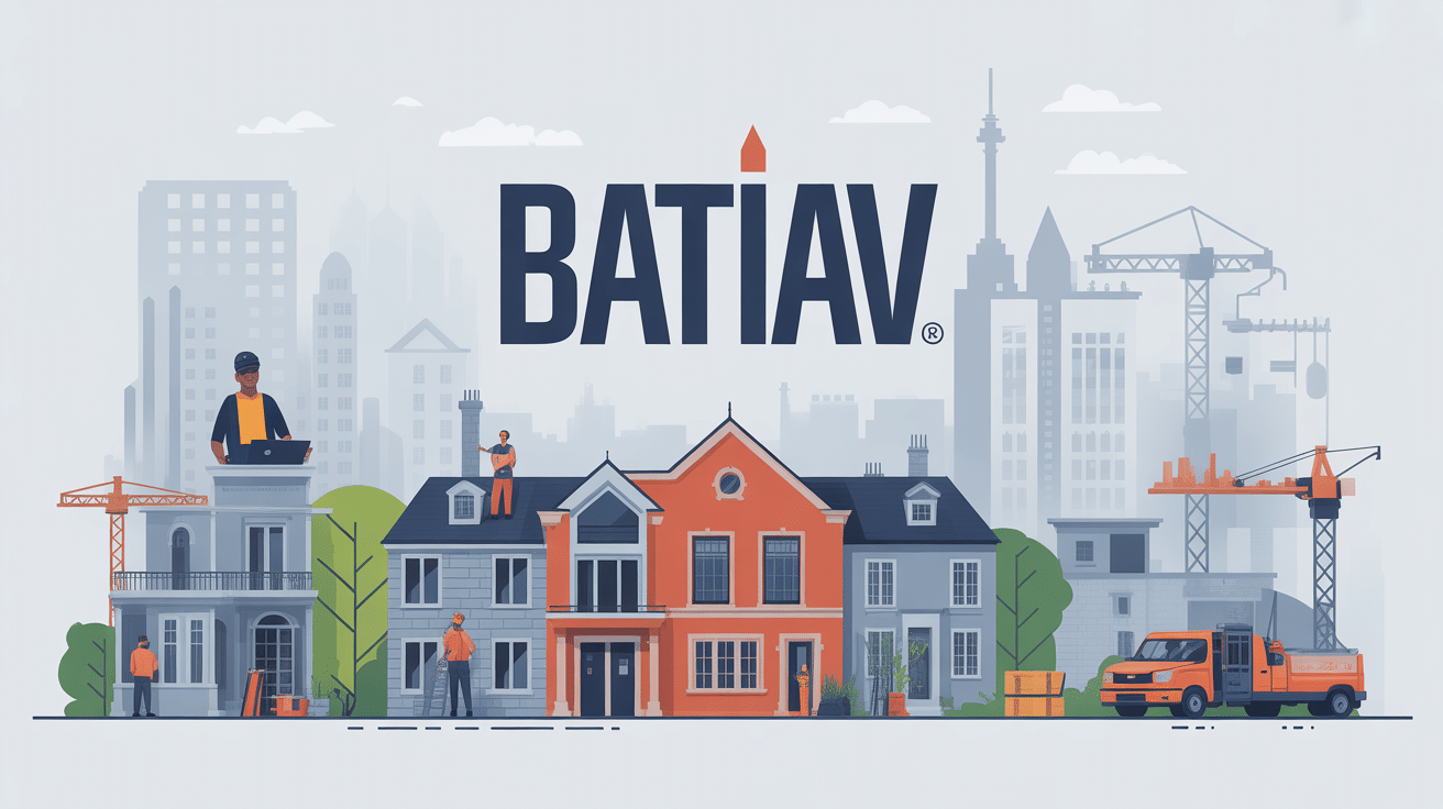 Vue d'ensemble Batiav solutions bâtiment rénovation