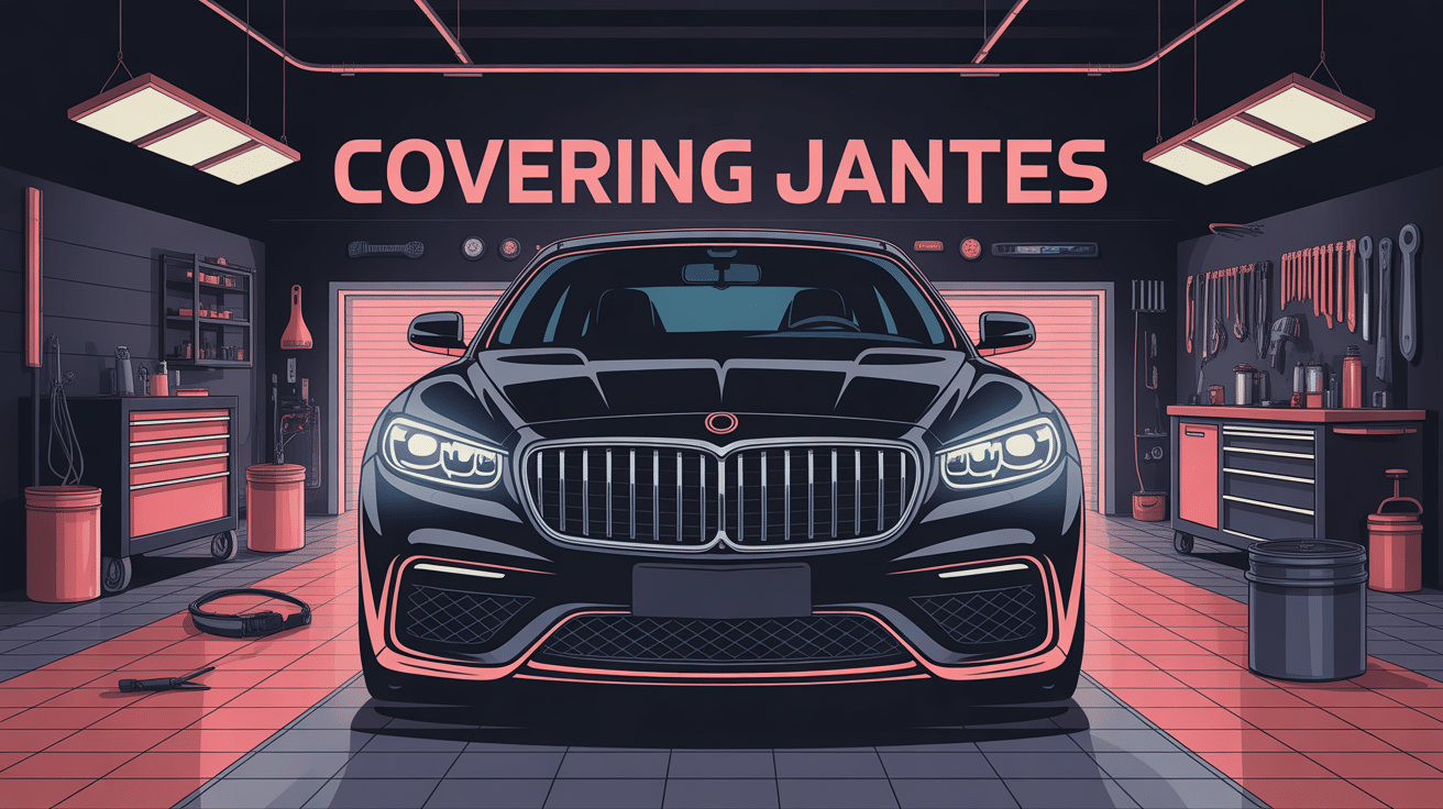 covering jantes prix illustration voiture garage