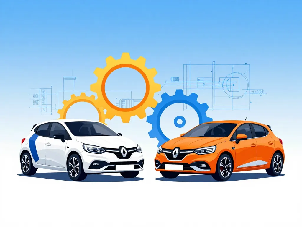 Origine technique moteur Renault et Mercedes