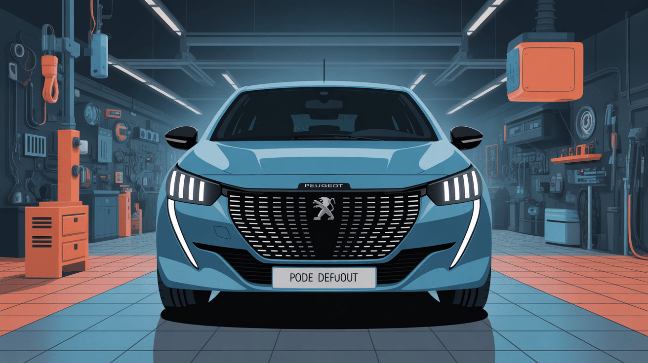 code défaut p0500 peugeot voiture capteurs tableau de bord