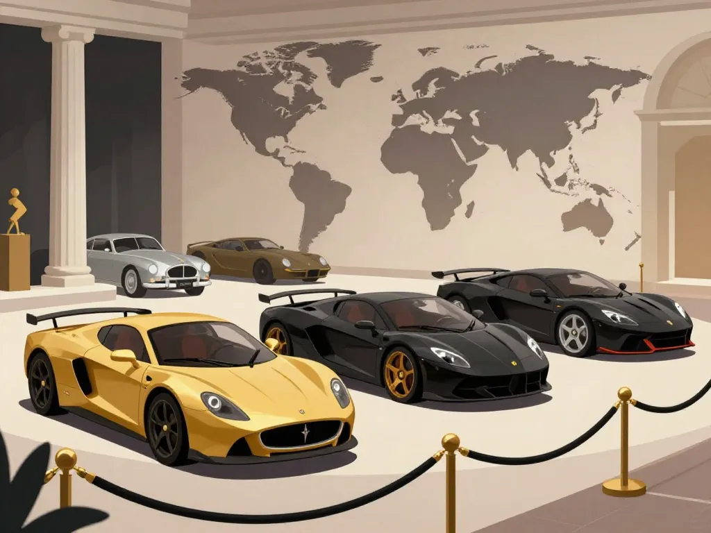 Panorama voitures la plus chere du monde luxe