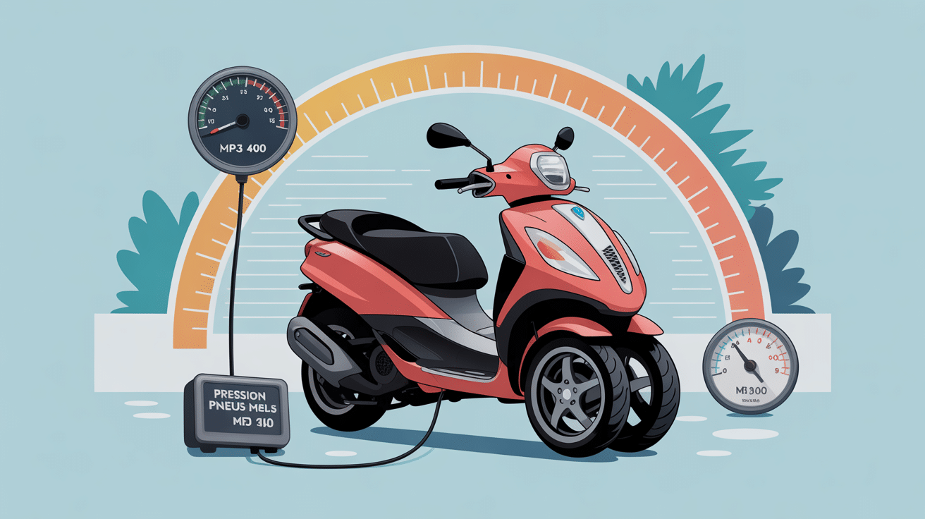 pression pneus mp3 400 illustration scooter sécurité