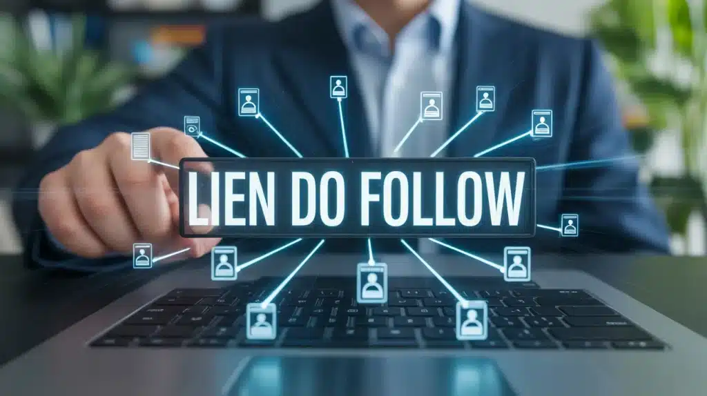Réseau de pages web avec lien do follow en SEO