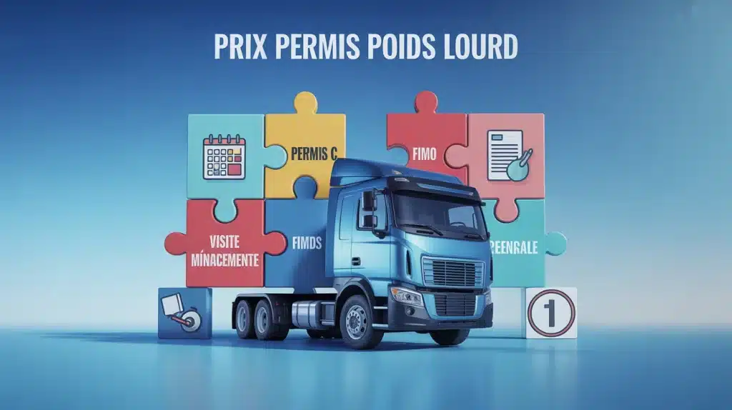 prix permis poids lourd illustration étapes financement