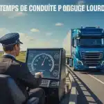 temps de conduite poids lourd tachygraphe camion