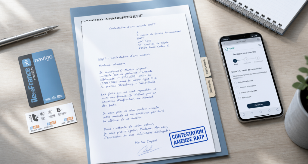 Contester une amende RATP : 3 mois de délai et 4 preuves pour obtenir gain de cause