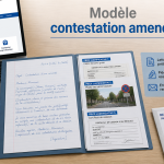 modele contestation amende sur bureau avec documents