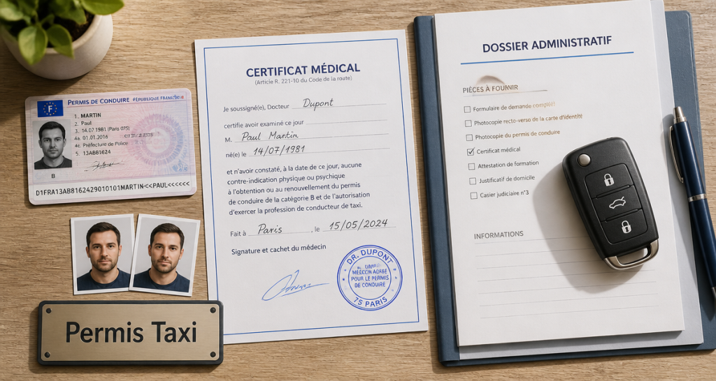 Devenir chauffeur de taxi : les 4 étapes indispensables pour valider votre dossier