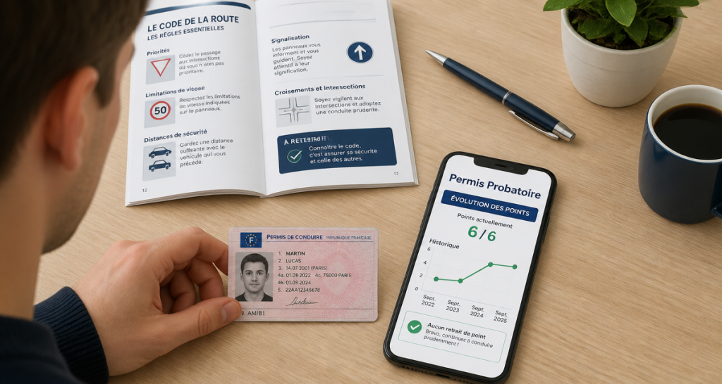 Permis probatoire : comment gérer ses points, éviter les sanctions et réussir sa transition ?