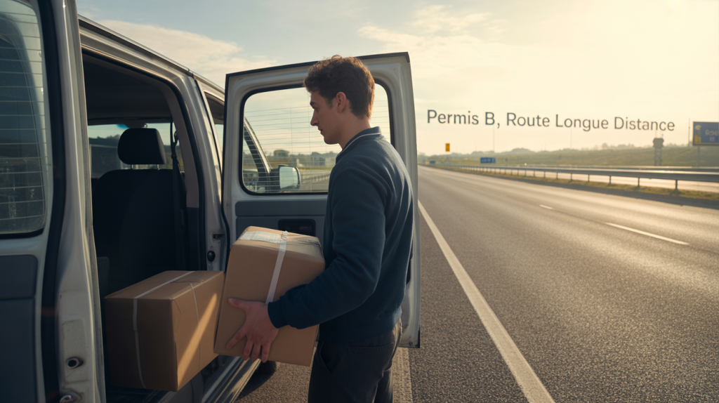 Pourquoi le permis B reste un atout pour devenir chauffeur-livreur longue distance ?