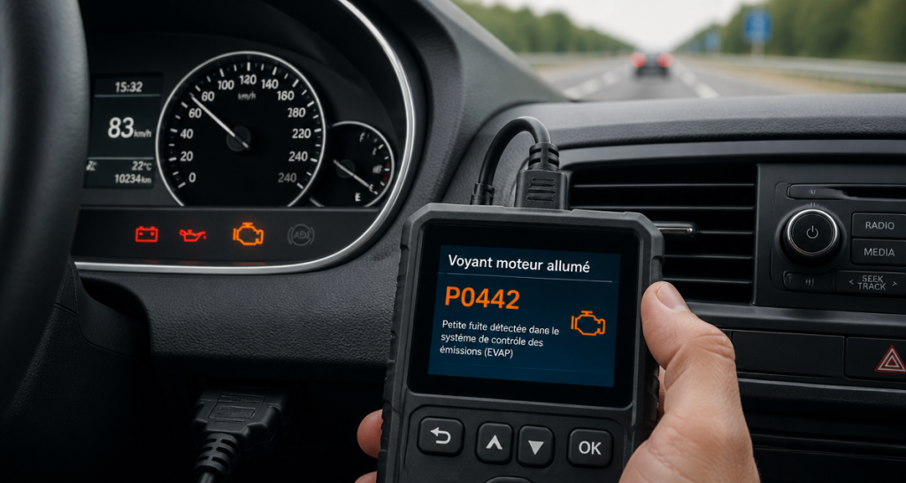 Voyant moteur allumé sans perte de puissance : 4 causes courantes sans passage au garage