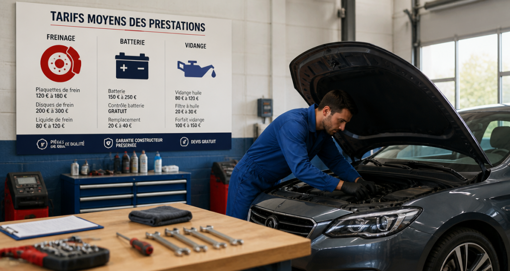 Garage Motrio : entretien multimarque, garantie préservée et tarifs maîtrisés