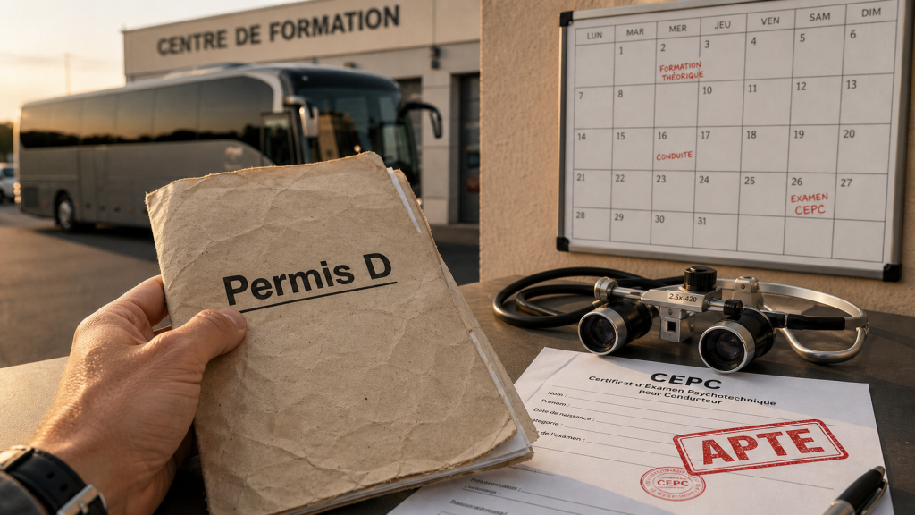 Permis D : 70 heures de formation et 3 étapes clés pour devenir conducteur