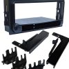 Einbaurahmen für Car-HiFi-Systeme, inklusive Montagematerial.