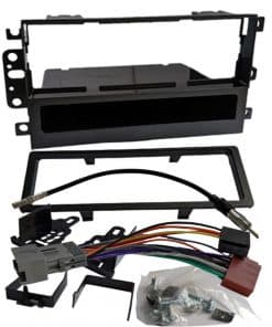 Stecker-Adapter-Set für Autoradio Einbau, Kabel, Rahmen, Befestigungsschrauben.