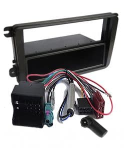 Steckeradapter mit Rahmen für Autoradio Einbau, Pkw-Installation, Kabelsatz für Nachrüstsatz.