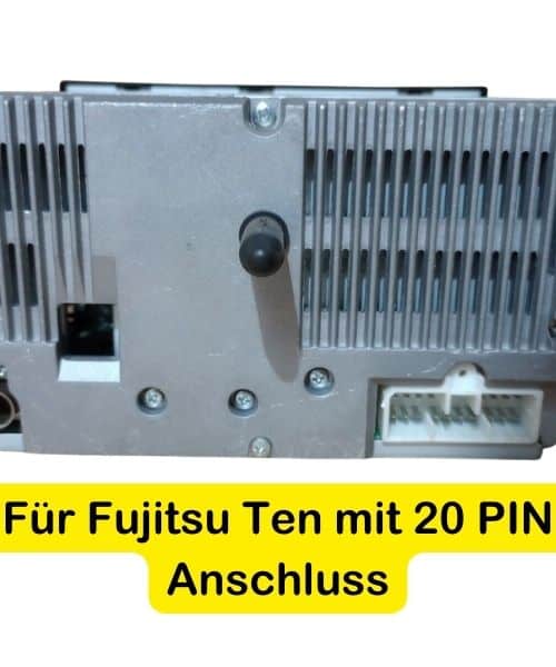 Heckklappe, Tuner oder Verstärker für Auto, FujiTen Radio, Navigationssystem, Autoradio 2DIN, Car-Adapter, Multimedia, Einbau, Austausch, Zubehör, Car-Hifi, Fahrzeug, Tuner.