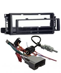 Vw Golf Autoradio Einbauset mit Kabelsatz und Rahmen.