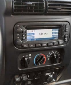 Alternative view of Jeep Wrangler Autoradio Einbauset für 1DIN Radio